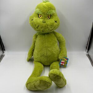 Aurora Dr Seuss The Grinch Plush 32" Stuffed Animal Soft Doll Toy Christmas READ